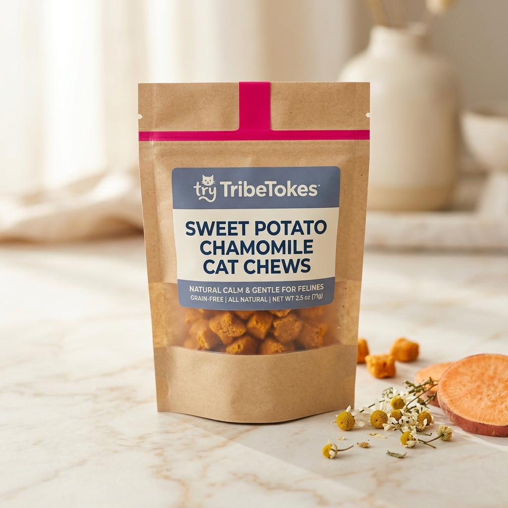 Sweet Potato Chamomile Cat Chews
